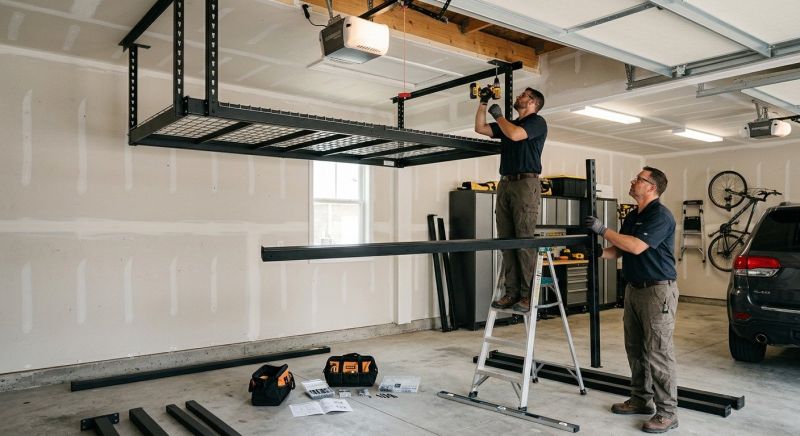 Garage Tool Rack Installation in Prince Georges County, MD